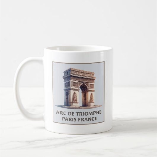 Mug Paris France Arc de Triomphe (Gauche)