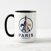 Mug Paris France Europe (Gauche)