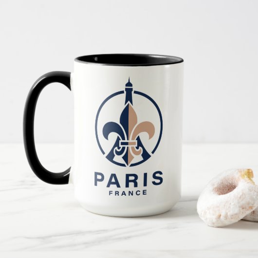 Mug Paris France Europe (Avec donut)