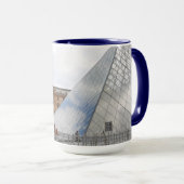 Mug Paris. France. Louvre (Devant droit)