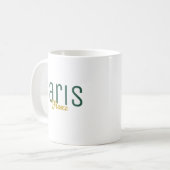 Mug Paris, France Souvenir (Devant gauche)