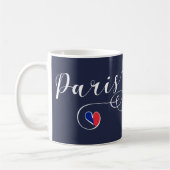 Mug Paris Heart Mug, France (Gauche)