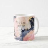Mug Paris is Always A Good Idea Eiffel Tower Roses (Devant droit)