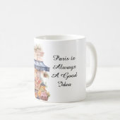 Mug Paris is Always A Good Idea Flowers (Devant droit)