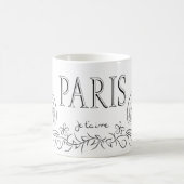 Mug PARIS Je t'aime (Centre)