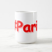 Mug "#Paris" Joli Design. Commandez dès maintenant  (Centre)