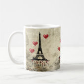 Mug Paris, la Tour Eiffel et le Parchemin des Ballons (Gauche)