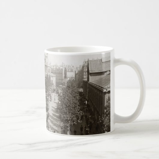 Mug Paris : Les Halles, C1900 (Droite)