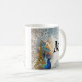 Mug Paris peacock collage (Devant droit)