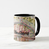 Mug Paris pendant le printemps (Devant droit)
