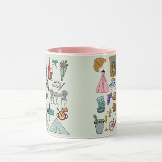 Mug Paris romantique (Centre)