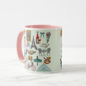Mug Paris romantique (Devant gauche)