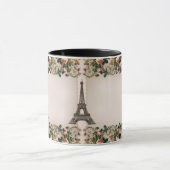 Mug Paris Rose Vins Tour Eiffel Shabby Chic (Centre)
