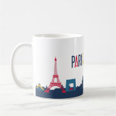 Mug Paris Skyline (Gauche)