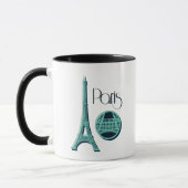Mug Paris Teal (Gauche)