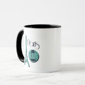 Mug Paris Teal (Devant gauche)