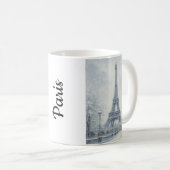 Mug Paris Tour Eiffel en hiver (Devant droit)