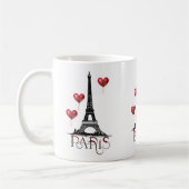 Mug Paris, Tour Eiffel et Ballons rouges (Gauche)