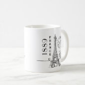 Mug Paris Tour Eiffel Paris Amoureux Paris France (Devant droit)