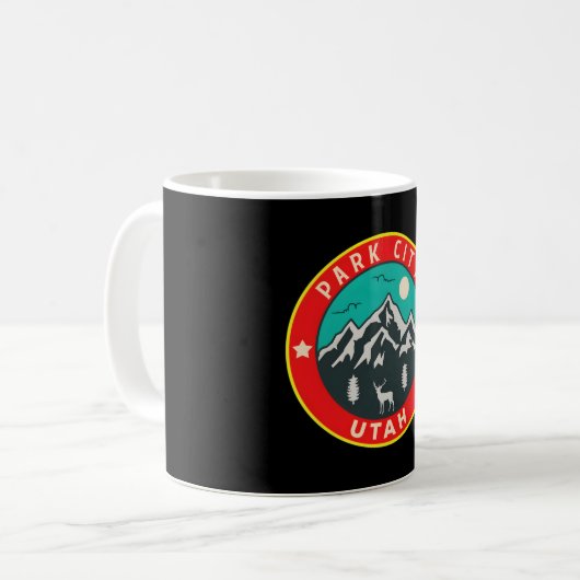 Mug Park City Utah � Esprit d'aventure (Devant gauche)