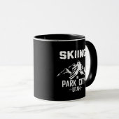 Mug Park City Utah ski (Devant droit)
