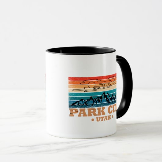 Mug Park city Utah vintage (Devant droit)