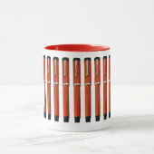 Mug Parker Duofold Big Red Fontain Pens (Centre)