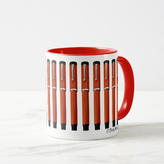Mug Parker Duofold Big Red Fontain Pens (Devant droit)