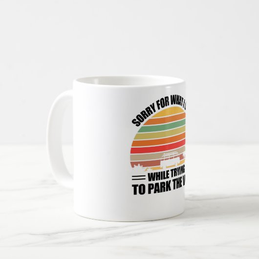 Mug Parking The Van Funny Married (Devant gauche)