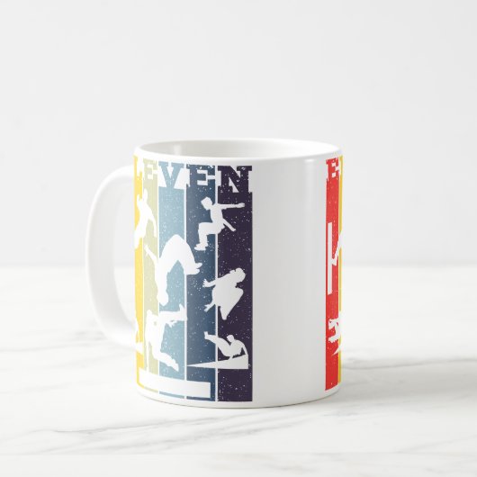Mug Parkour 11Th Birthday (Devant gauche)
