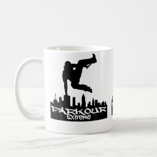 Mug Parkour City Jumper Parkour Free Running Tee