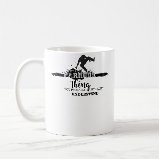 Mug Parkour Free Runner (Gauche)
