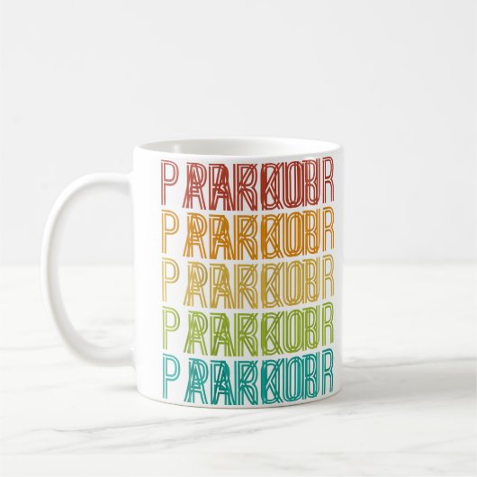 Mug Parkour Free Running (Gauche)