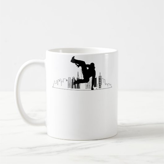 Mug Parkour Freerunning Freerunner (Gauche)