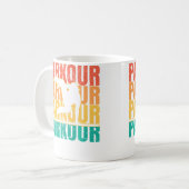 Mug Parkour Freerunning Hommes (Devant gauche)