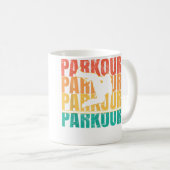 Mug Parkour Freerunning Hommes (Devant droit)