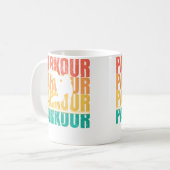 Mug Parkour Freerunning Hommes (Devant gauche)