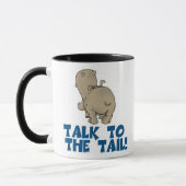 Mug Parle à l'Hippopotame Queue (Gauche)