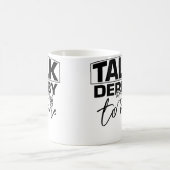 Mug Parle Derby à Moi Drôle De Cavalier De Course De C (Centre)