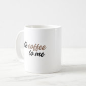 Mug parle-moi café (Devant gauche)