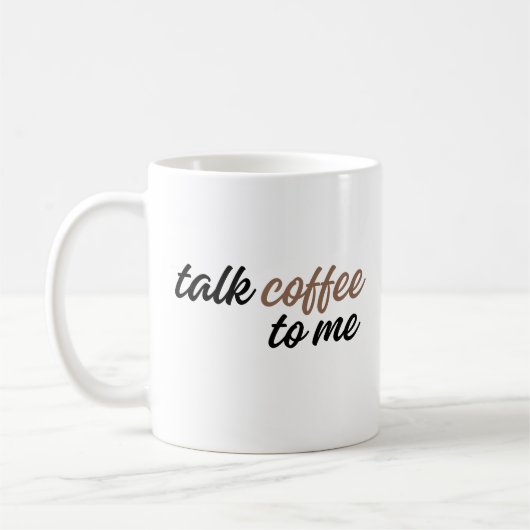 Mug parle-moi café (Gauche)