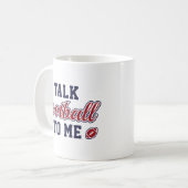 Mug Parle-moi de Football (Devant gauche)