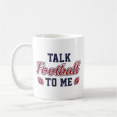 Mug Parle-moi de Football (Gauche)