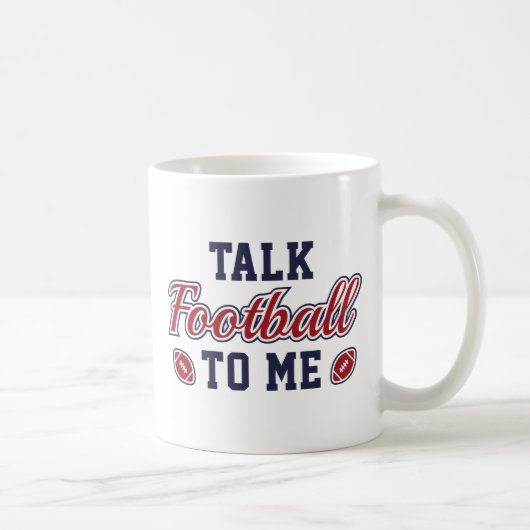 Mug Parle-moi de Football (Droite)