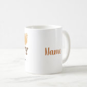 Mug Parle-moi dinde Personnalisé (Devant droit)