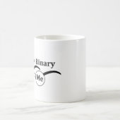 Mug 'Parle-moi en binaire' 33cl Enthousiaste d'inf (Centre)