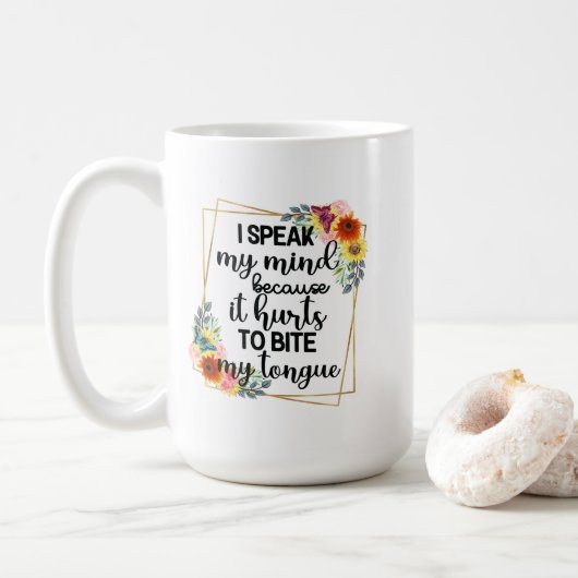 Mug Parle Mon Esprit (Avec donut)