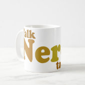 Mug Parle nerdy pour moi Cool retro (Devant gauche)