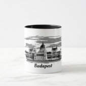 Mug Parlement Budapest Hongrie Cadeaux (Centre)