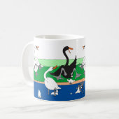 Mug Parlent les cygnes? (Devant gauche)